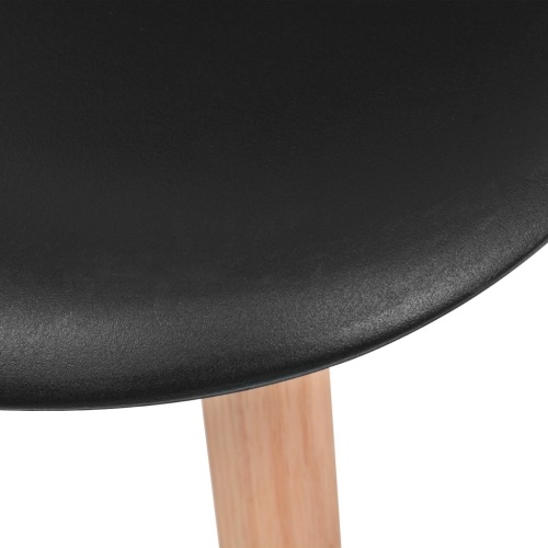 

Dining Chairs 6 pcs Black