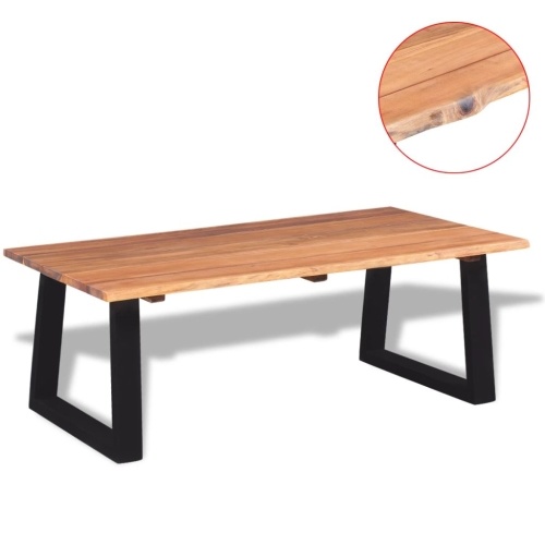 

Coffee Table Solid Acacia Wood 110x60x40 cm