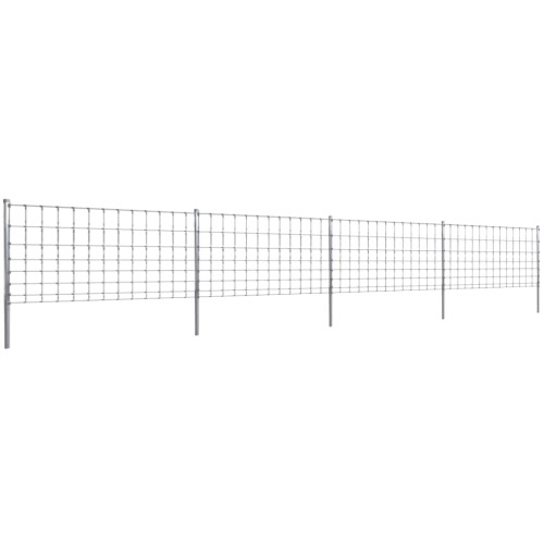 Step-In Fence 50 m with Post Galvanized Wire Fence 100/8/30