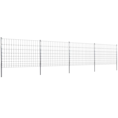 Step-In Fence 50 m with Post Galvanized Wire Fence 120/10/15