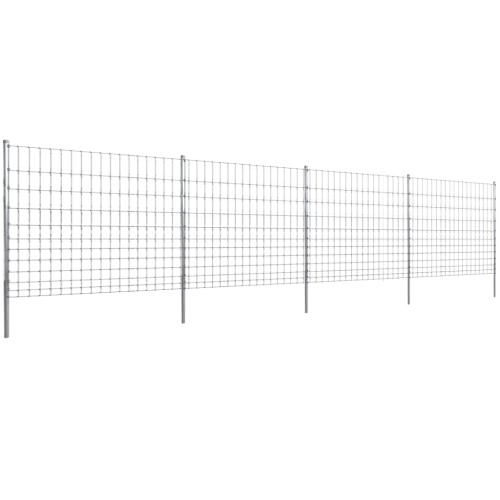 Step-In Fence 50 m with Post Galvanized Wire Fence 150/12/15