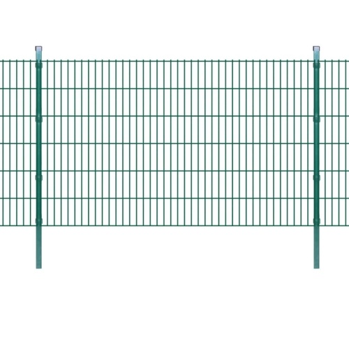 

2D Garden Fence Panel & Posts 2008x1230 mm 2 m Green