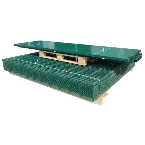 

2D Garden Fence Panels & Posts 2008x1630 mm 28 m Green