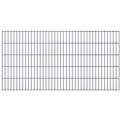 

2D Garden Fence Panels 2008x1030 mm 8 m Grey