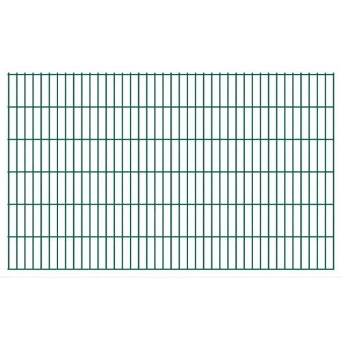 

2D Garden Fence Panels 2008x1230 mm 6 m Green