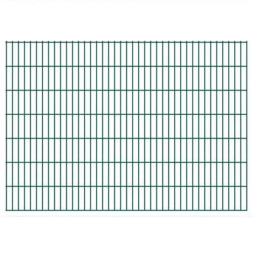 

2D Garden Fence Panels 2008x1430 mm 44 m Green