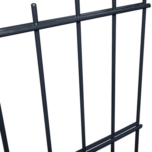 

2D Garden Fence Panels 2008x1630 mm 24 m Grey