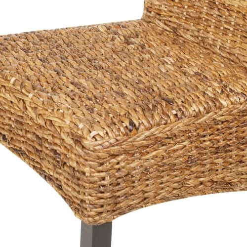 

Обеденные стулья 4 шт. Abaca Brown