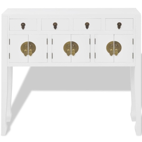 

Chinese style solid wood sideboard White