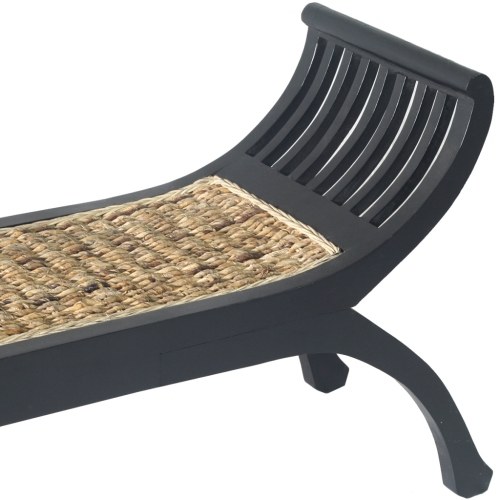 

Brown Abaca Bench