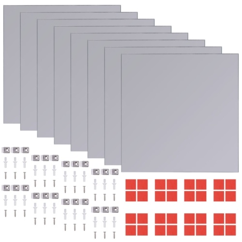 

mirror tiles unframed 8 pcs 20.5 cm