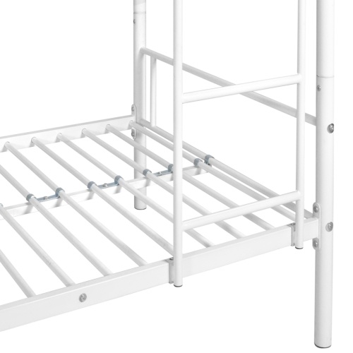 

Children's bunk bed frame 200 x 90 cm Metal White