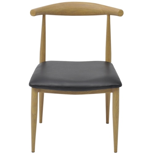 

2-Piece Dining Chairs Black