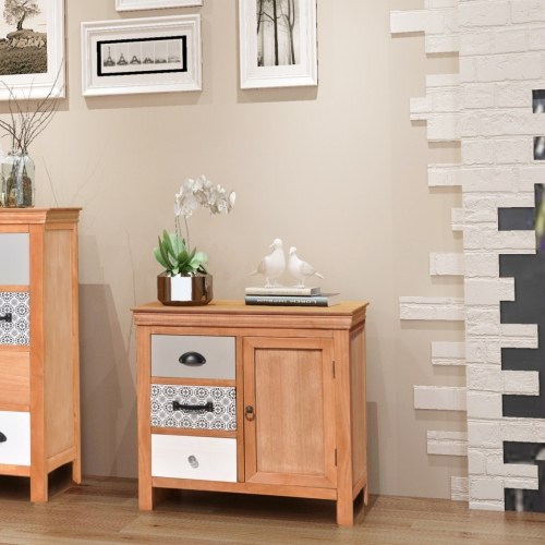 

65 x 35 x 60 cm solid wood sideboard