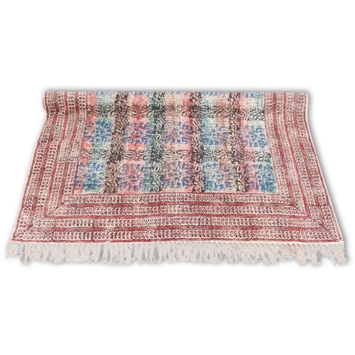 

Rug 180 x 270 cm Red Cotton