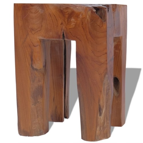 

Solid Teak stool 30 x 30 x 40 cm