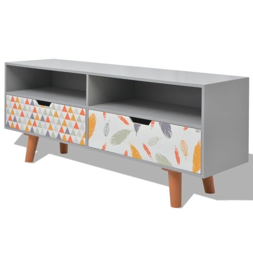 

MDF ТВ-стойка 120 x 30 x 50 см. Серый