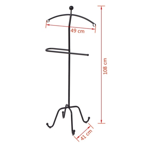 

Valet of room 49 x 41 x 108 cm Black