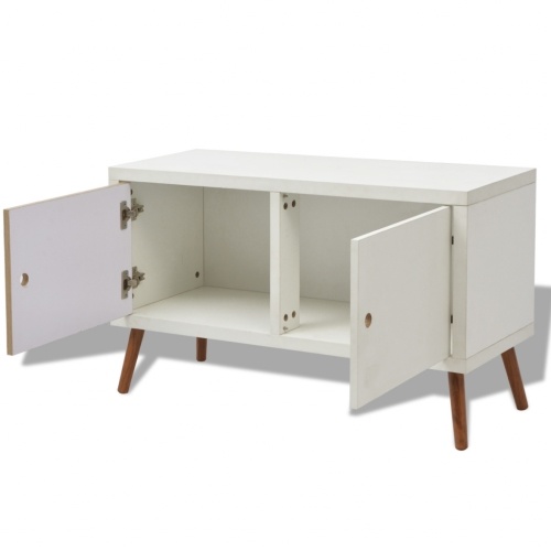 

TV stand with 2 doors 88 x 34 x 52 cm White