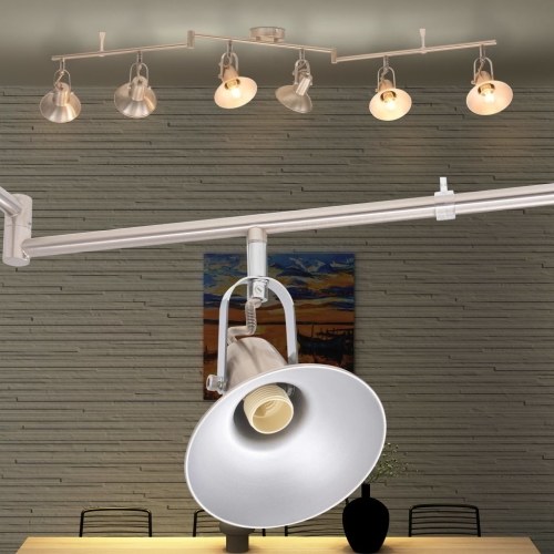 

Ceiling light for 6 bulbs E14 Silver