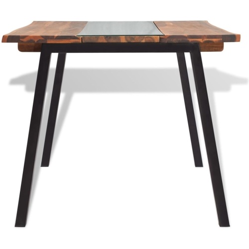 

Обеденный стол из дерева и стекла Acacia 180 x 90 x 75 см