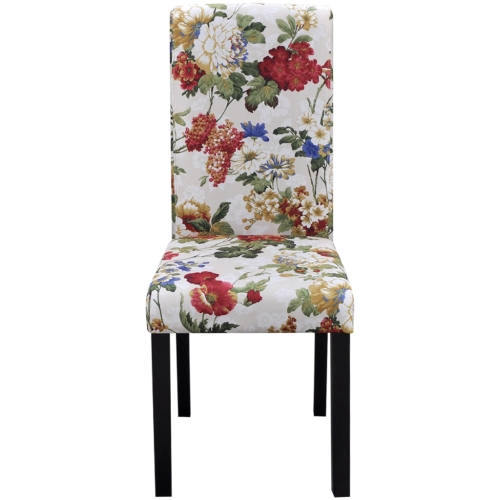 

6 chairs for the dining room with floral pattern Wood