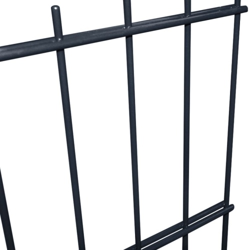 

garden fencing 2D Panel 2008x1030mm poles + 2m Grey