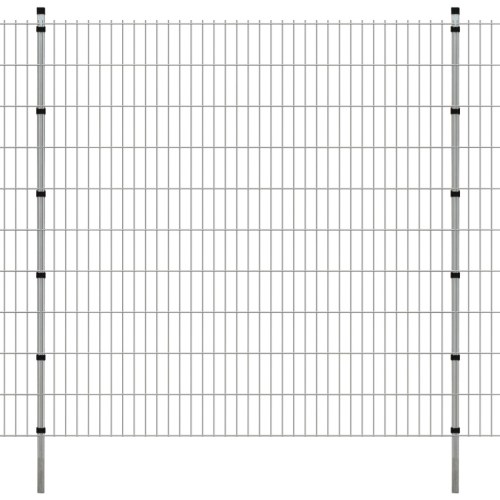 

panels and fence posts 2D garden 2008x2030 mm 12 m