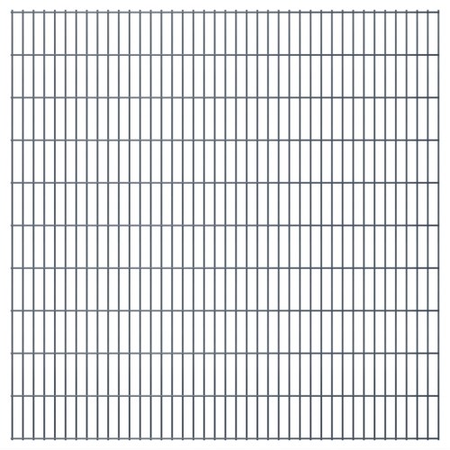 

Fence Panels Garden 2 D 2008 x 2030 mm 40 m Grey