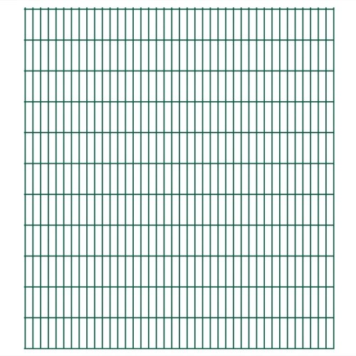 

2D garden fence panels 2008 x 2230 mm 26 m Green