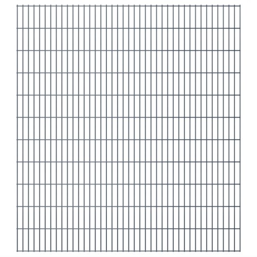 

2D garden fence panels 2008 x 2230 mm 20 m Grey