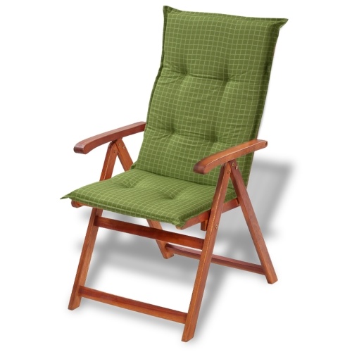 

Cushions for garden seat 6 pcs 117x49 cm Green