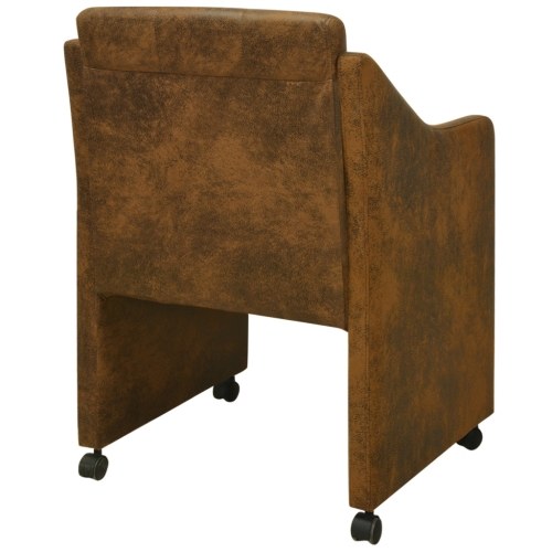 

4-столовые стулья для столовой Brown 59 x 57,5 ​​x 86,5 cm