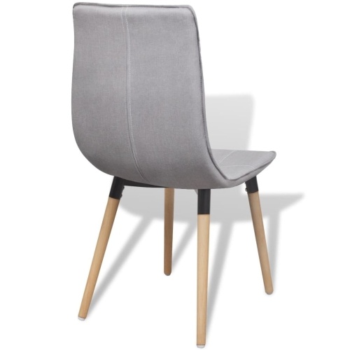 

6-Piece Dining Chair Light Gray