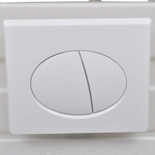 

Ceramic Wall Toilet with Hidden Tank White