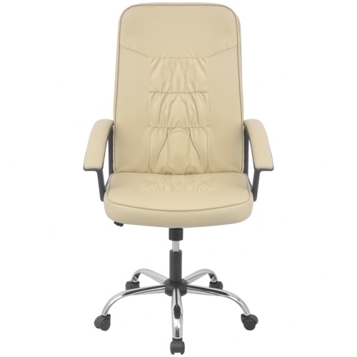 

Office Chair Artificial Leather 26.4"x27.6" Cream