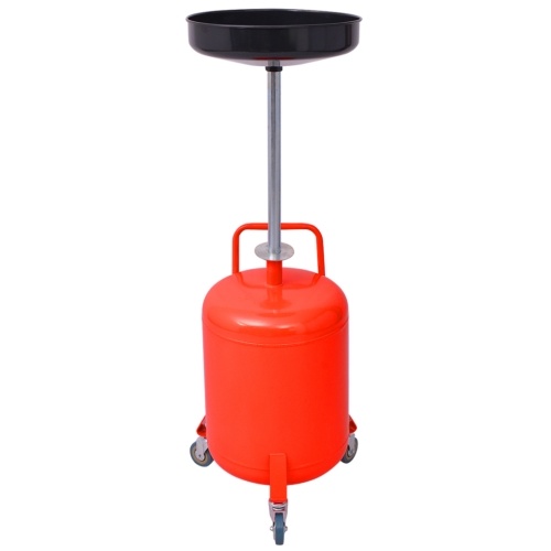 

Waste container for used oil 49.5 L red steel