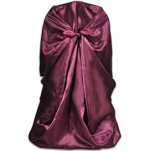 

6 pcs Burgundy Chair Cover for Wedding Banquet