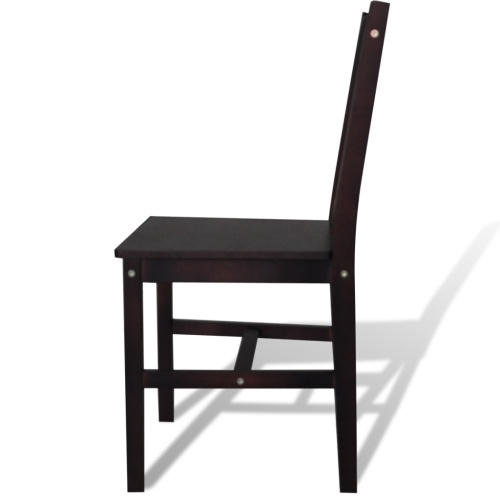 

Dining Chairs 4 pcs Wood Brown