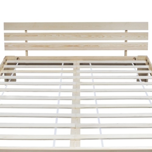 

Solid wood bed pine natural color 200 x 160 cm