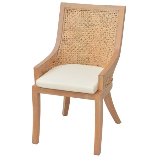 

rattan dining chairs 2 units
