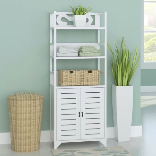 

bathroom cabinet white wooden model Albuquerque