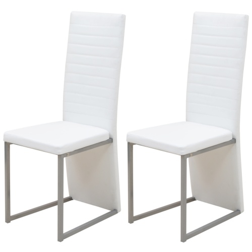 

Dining chair 2 White pieces