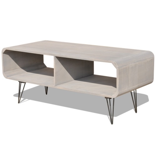 

TV cabinet 90x39x38,5 cm gray wood