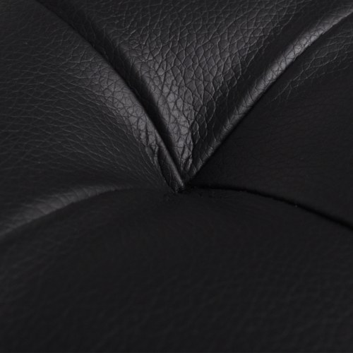 

Storage Ottoman Artificial Leather Black