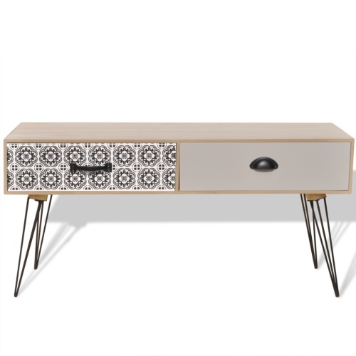 

Side table for TV 100x40x35 cm Brown