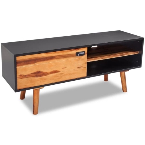 

Solid Acacia Wood TV Cabinet 47.2 "x13.8" x19.7 "