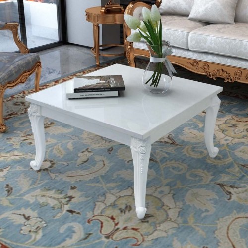 

Coffee Table 31.5"x31.5"x16.5" High Gloss White