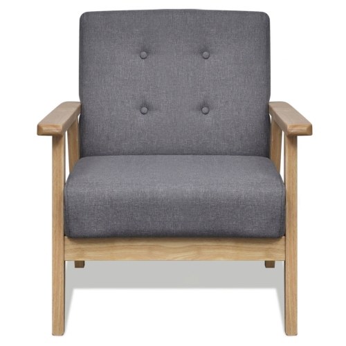 

Armchair Gray Fabric