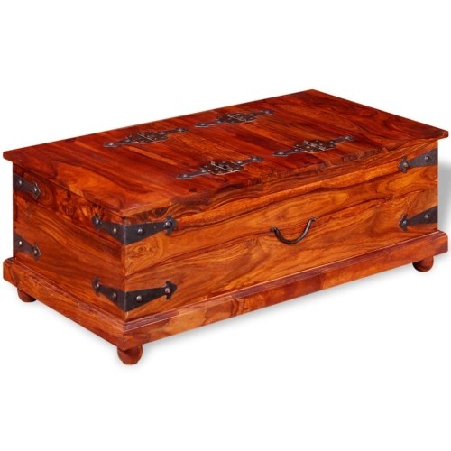 

Шкаф для хранения цельной древесины Sheesham 90x50x35 см